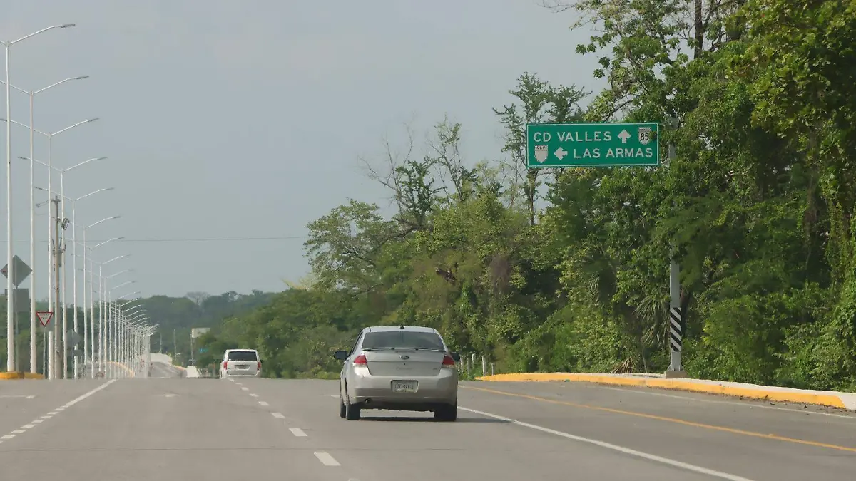 Carretera Valles huasteca potosina